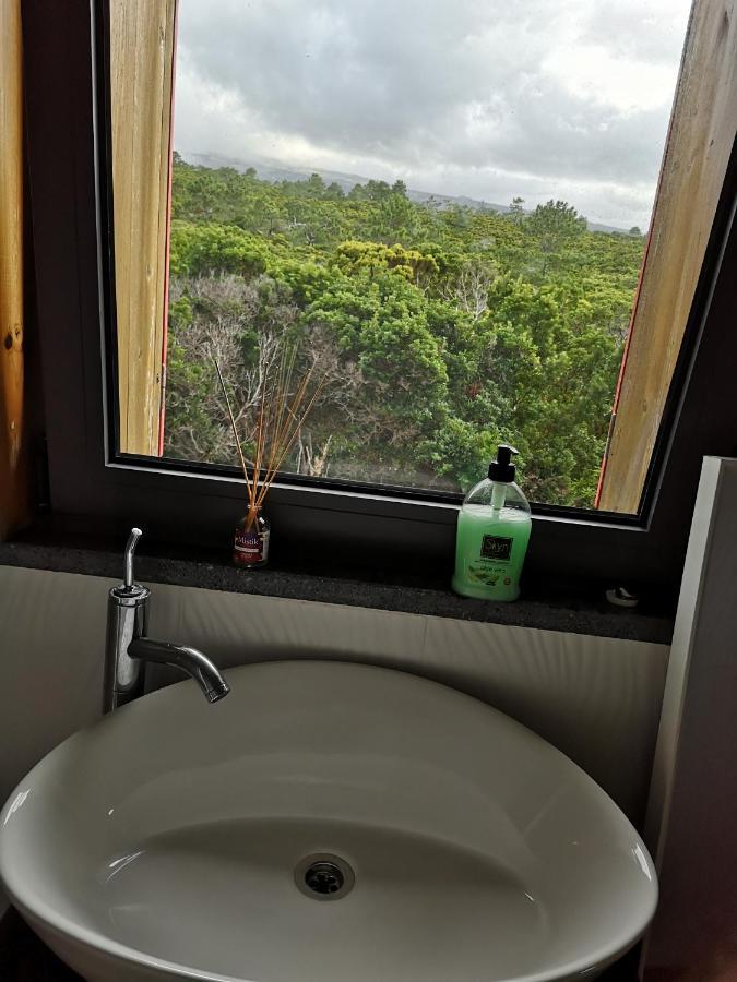 Retiro Dos Bons Sinais Villa Sao Roque do Pico Bagian luar foto